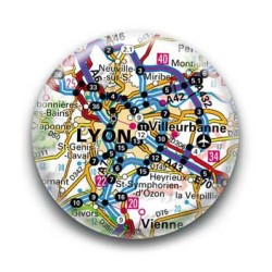Badge GPS Ville de Lyon