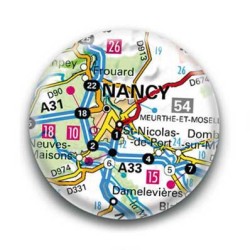 Badge GPS Ville de Nancy