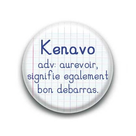 Badge Bretagne Kenavo