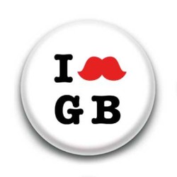 Badge :  I love Great Britain