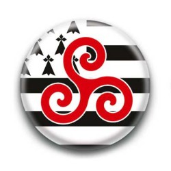 Badge Triskel Breton