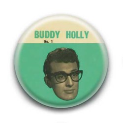 Badge : Chanteur Buddy Holly