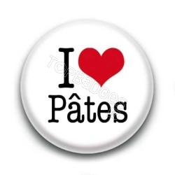 Badge I Love Pâtes