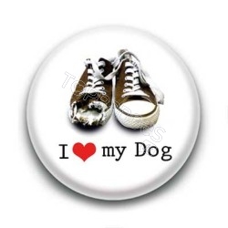 Badge : I love my dog