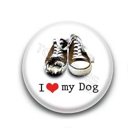 Badge : I love my dog