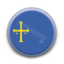 Badge Drapeau Asturies