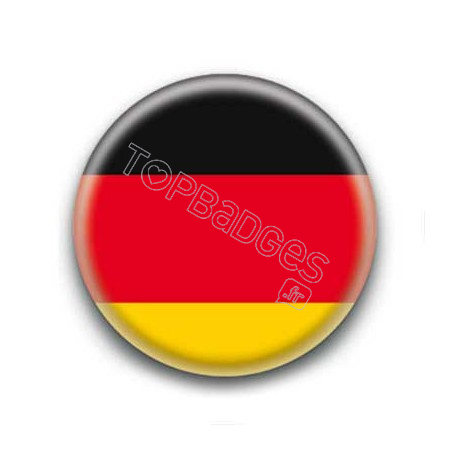 Badge Drapeau Allemand