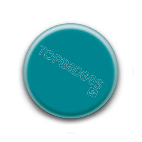 Badge bleu turquoise