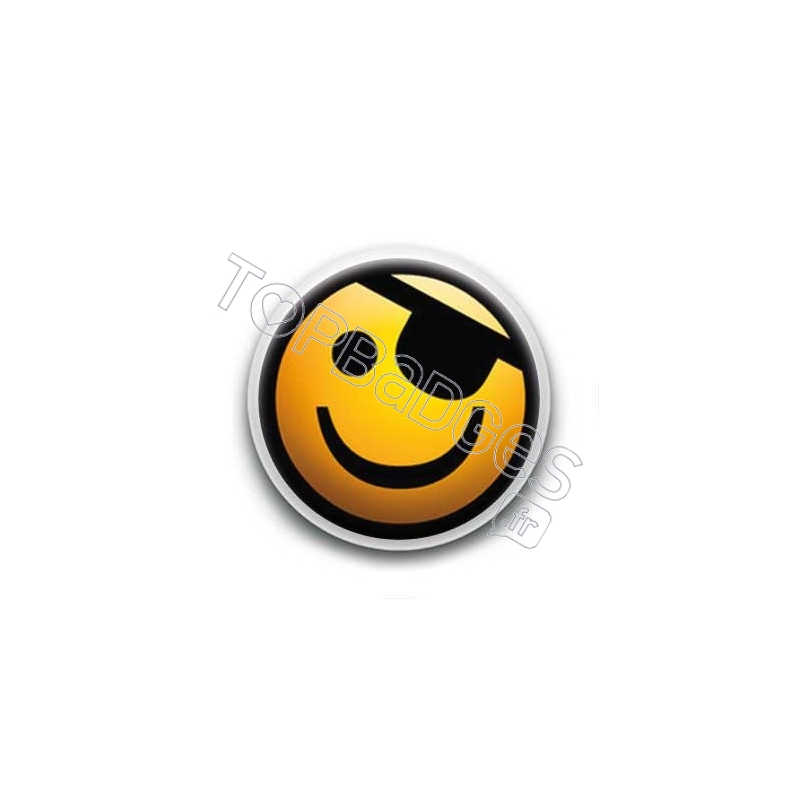 Badge : Smiley pirate