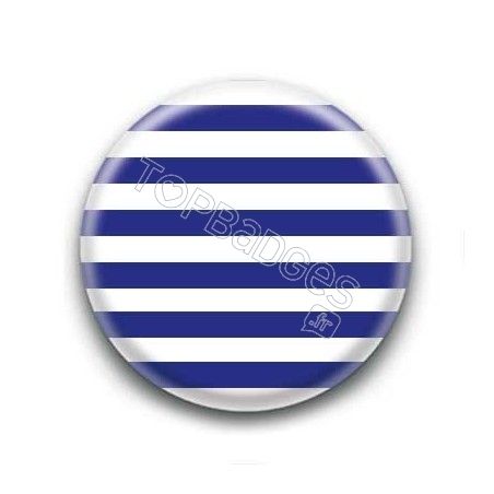 Badge Marinière bleu