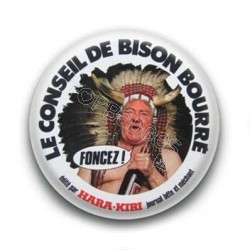 Badge : Le conseil de Bison bourré
