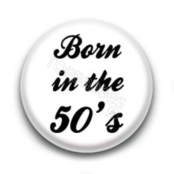 Badge born in the 50's