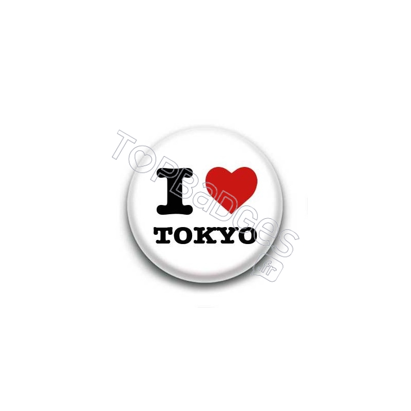 Badge I Love Tokyo