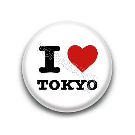 Badge I Love Tokyo