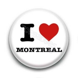 Badge I Love Montreal