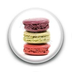 Badge trois macarons