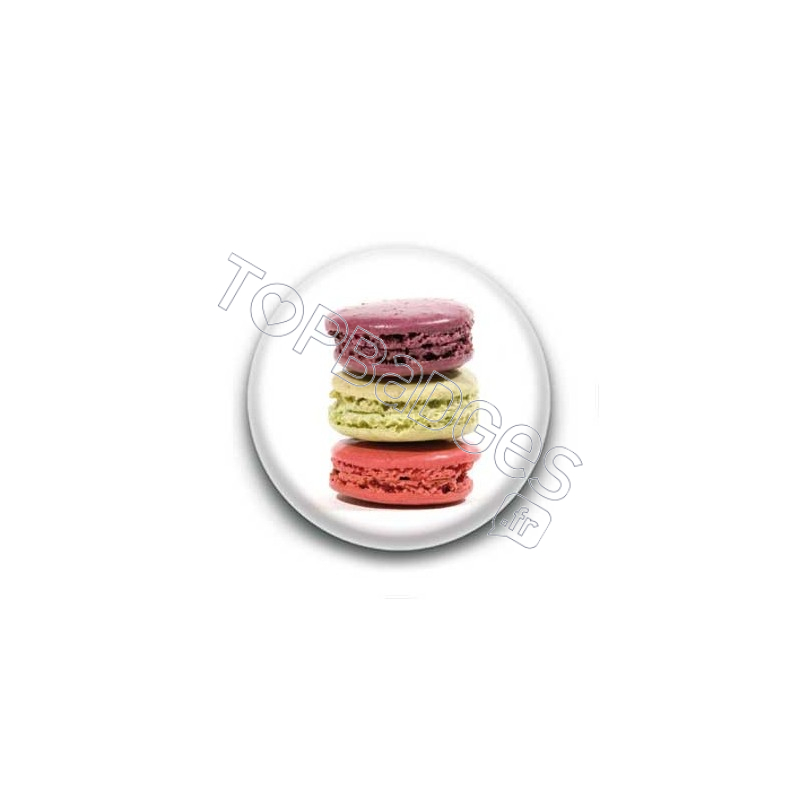 Badge trois macarons