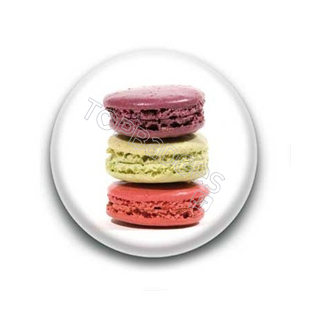 Badge trois macarons