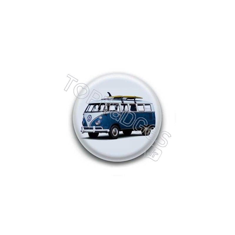 Badge mini bus retro