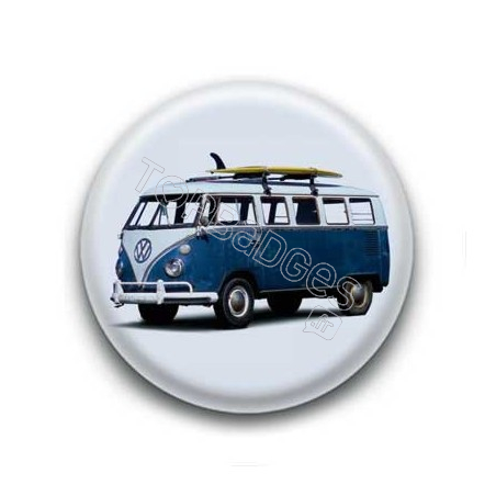 Badge mini bus retro