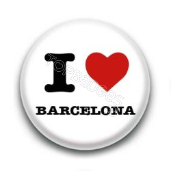 Badge I Love Barcelona