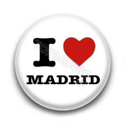 Badge I Love Madrid