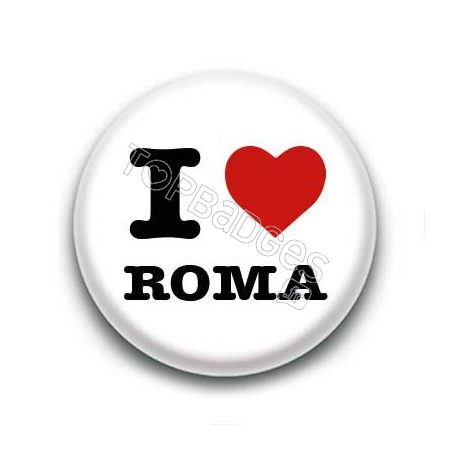 Badge I Love Roma