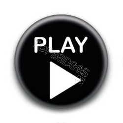 Badge icône play