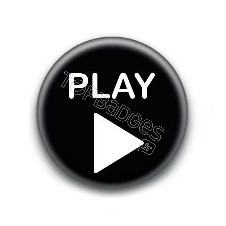 Badge icône play