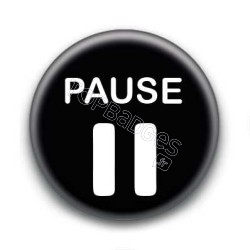 Badge icône pause
