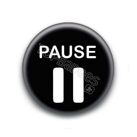 Badge icône pause