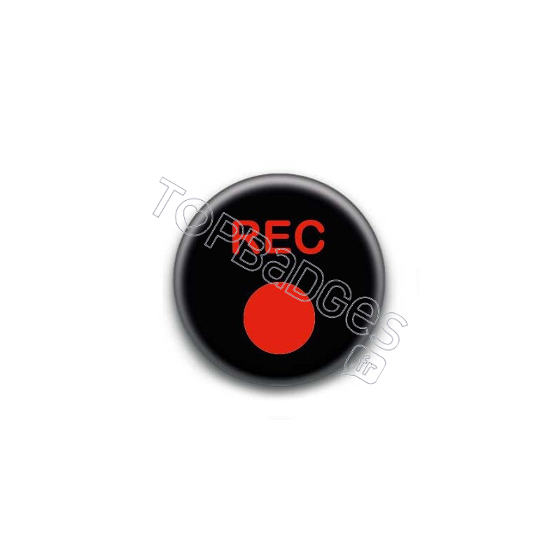 Badge icône rec