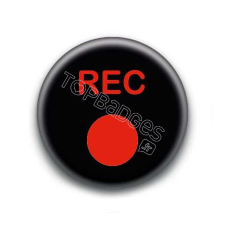 Badge icône rec