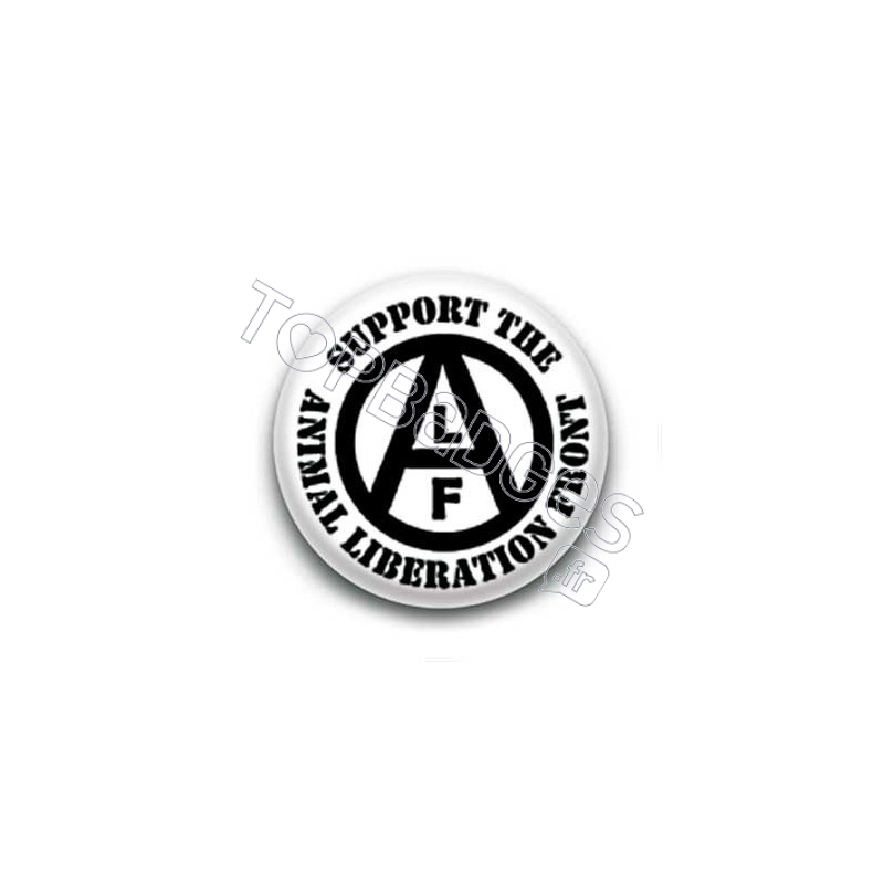 Badge support the animal liberation front