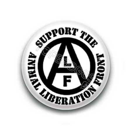 Badge support the animal liberation front