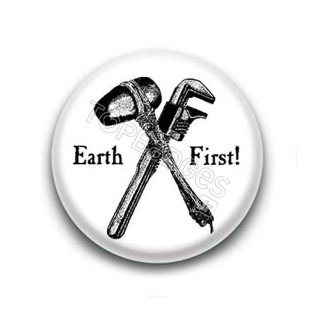 Badge earth first