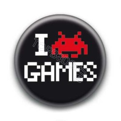 Badge I Love Games