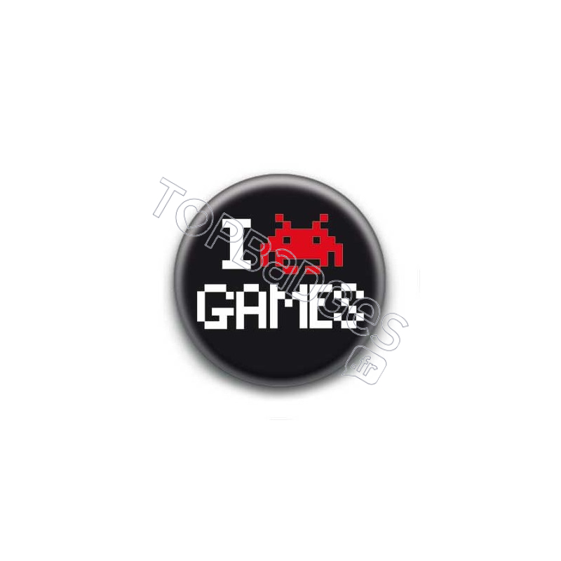 Badge I Love Games