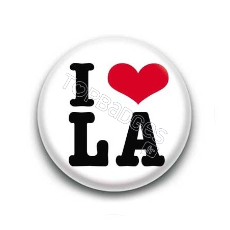 Badge I love L.A