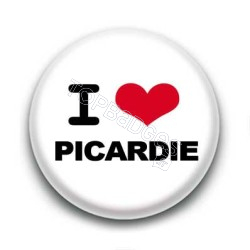 Badge I love Picardie