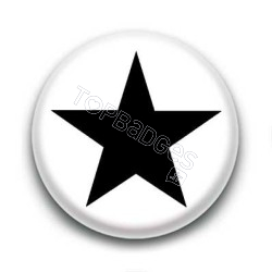 Badge etoile noire