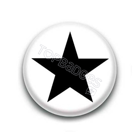 Badge etoile noire