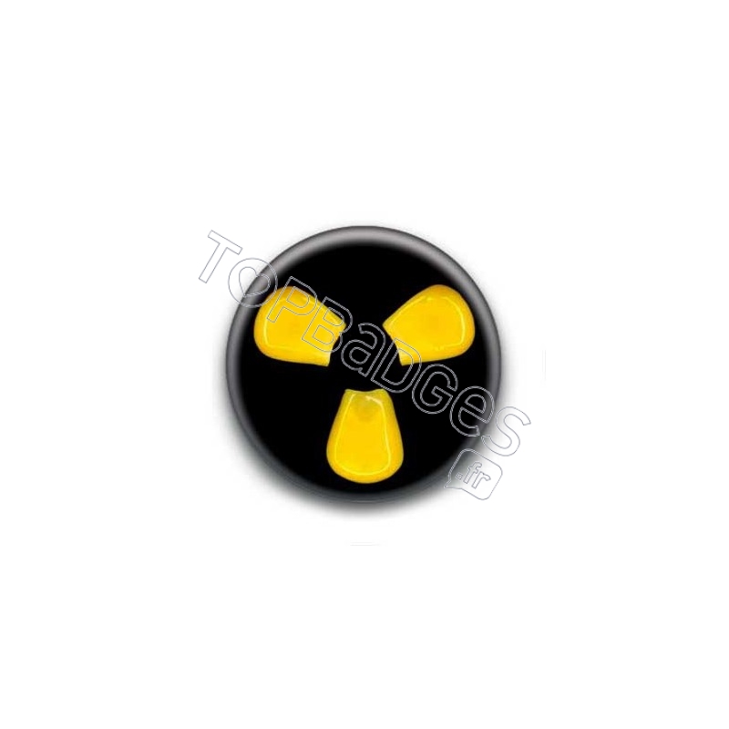 Badges logo nucléaire mais