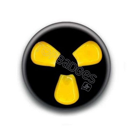 Badges logo nucléaire mais
