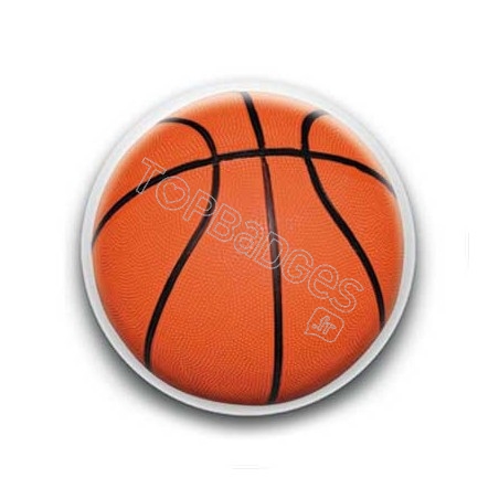 Badge ballon basket