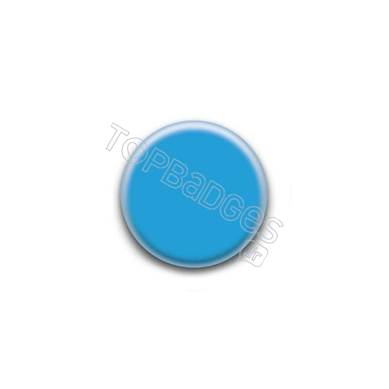 Badge bleu clair