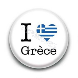 Badge I Love Grèce