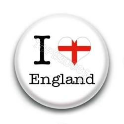 Badge I Love England