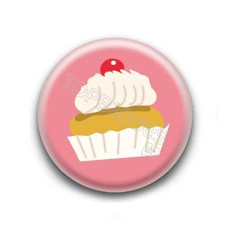 Badge cupcake