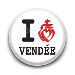Badge I love Vendée